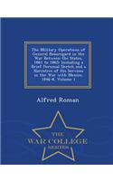 Military Operations of General Beauregard in the War Between the States, 1861 to 1865