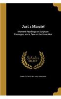 Just a Minute!