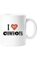 I Love Cowboys MUG  FIRM SALE