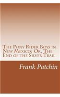 Pony Rider Boys in New Mexico; Or, The End of the Silver Trail