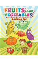Fruits and Vegetables Coloring Fun