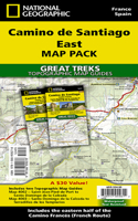 Camino de Santiago East Map [Map Pack Bundle] Map