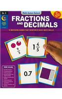 Fractions and Decimals, Grade 3: (Math Games Galore!)