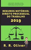 Resumos Notórios: Direito Processual do Trabalho