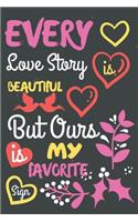 Every Love Story is Beautiful But Ours is My Favorite Sign