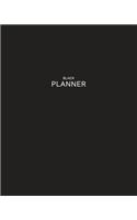 Undated Black Planner