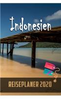 Indonesien - Reiseplaner 2020: Urlaubsplaner für deine Reise in 2020 - Checklisten - Kontaktdaten - Packliste - Platz für Fotos und Zeichnungen - 108 Seiten - 6" x 9" (ca. Din-A5)