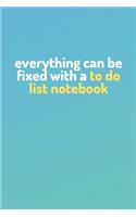 To Do List Notebook - 
