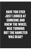 Have You Ever Just Looked at Someone and Knew the Wheel Was Turning But the Hamster Was Dead?
