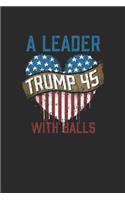 Trump 45 A Leader With Balls