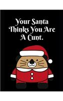 Your Santa Thinks You Are A Cunt