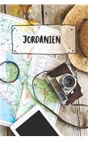 Jordanien: Liniertes Reisetagebuch Notizbuch oder Reise Notizheft liniert - Reisen Journal für Männer und Frauen mit Linien