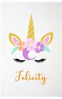 Felicity A5 Lined Notebook 110 Pages