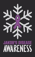 Jakob'S Disease Awareness: Christmas Snowfall College Ruled Jakob'S Disease Awareness Journal, Diary, Notebook 6 x 9 inches with 100 Pages
