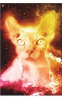 Sphynx Cat In Space Notebook (Vol 5)