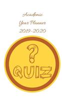 Quiz Academic Year Planner 2019-2020