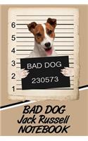 Bad Dog Jack Russell Notebook
