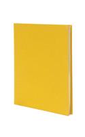 Weskin Lined Cloth Notebook - Yellow Medium: (Weskin)