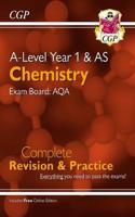 A-Level Chemistry: AQA Year 1 & AS Complete Revision & Practice with Online Edition