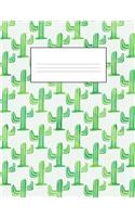 Blank Notebook Journal: Cactus Plant