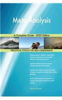 Meta Analysis A Complete Guide - 2020 Edition