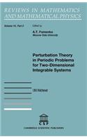 Perturbation Theory in Periodic Problems for Two-Dimensional Integrable Systems: Part 3(Volume 14 Reviews in Mathematics and Mathematical Physics)