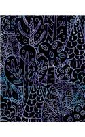 Journal Notebook Forest Trees Pattern 3