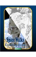 Space Walks Coloring Book