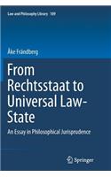 From Rechtsstaat to Universal Law-State: An Essay in Philosophical Jurisprudence