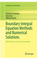 Boundary Integral Equation Methods and Numerical Solutions