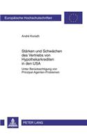 Staerken Und Schwaechen Des Vertriebs Von Hypothekarkrediten in Den USA