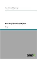 Marketing Information System