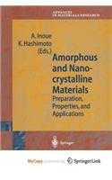Amorphous and Nanocrystalline Materials