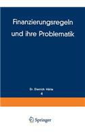 Finanzierungsregeln Und Ihre Problematik