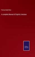 complete Manual of English Literature