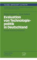 Evaluation Von Technologiepolitik in Deutschland