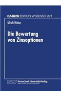 Die Bewertung von Zinsoptionen