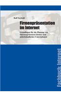Firmenpr Sentation Im Internet