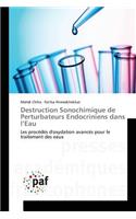 Destruction Sonochimique de Perturbateurs Endocriniens Dans l'Eau: (Omn.Pres.Franc.)
