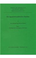 Die Agyptisch-Arabischen Dialekte I Und II