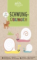 Schwungubungen fur Kinder ab 4 Jahren. Ubungen fur Vorschulkinder: Nachhaltiger LernspaÃŸ auf Recyclingpapier. Als Schulvorbereitung fur die Stifthaltung (pen2nature kids)