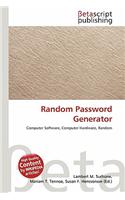 Random Password Generator: (English)