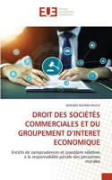 Droit Des Sociétés Commerciales Et Du Groupement d'Interet Economique