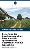 Bewertung der Auswirkungen eines Programms für agropastorales Unternehmertum für Jugendliche