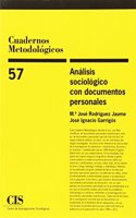 Analisis sociologico con documentos personales