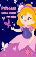 Libro para colorear de la princesita