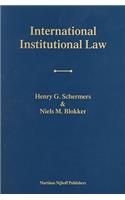 International Institutional Law