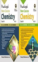Pradeep's New Course Chemistry (Vol. 1 & 2) for CBSE Class 12 - Examination 2023-2024