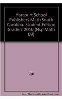 Harcourt School Publishers Math South Carolina: Student Edition Grade 2 2010