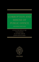 Corruption and Misuse of Public Office